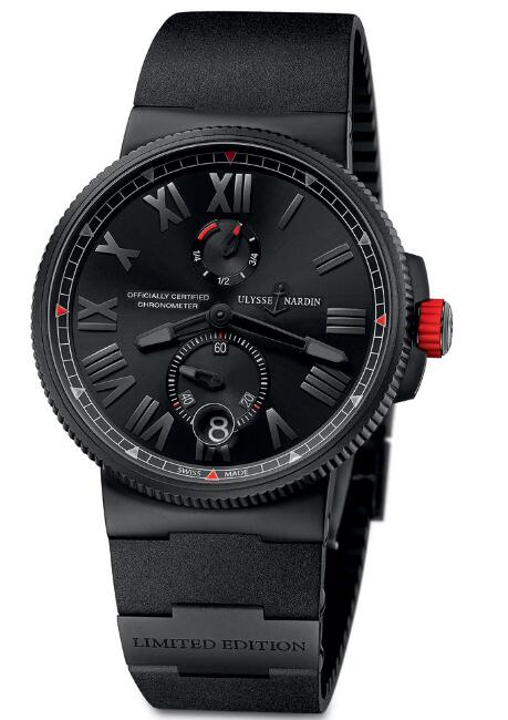 Ulysse Nardin Marine Marine Chronometer Series Replica Watch Price 1183-122LE-3C/BLACK-BQ